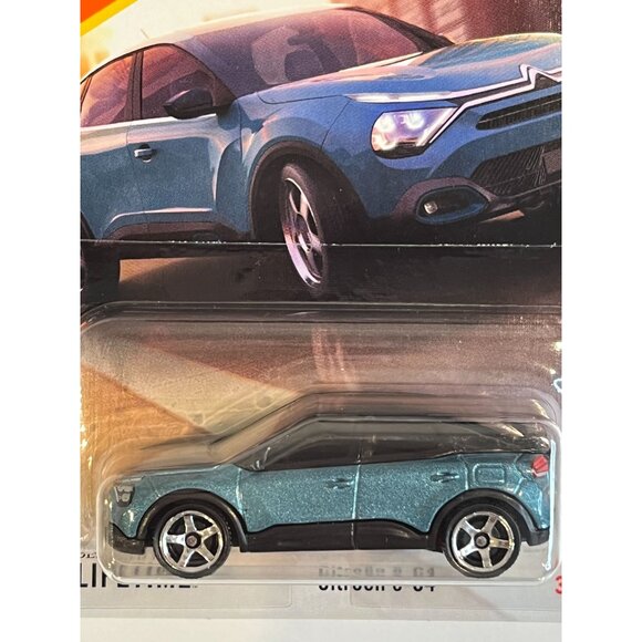 Matchbox Citroen e-C4 1:64 Diecast Car Collectible Blue SUV Toy New in Box - Picture 5 of 9